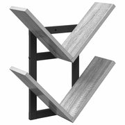 Mensola a muro flottante Sonoma grigio 43 x 15 x 47 cm 8012342