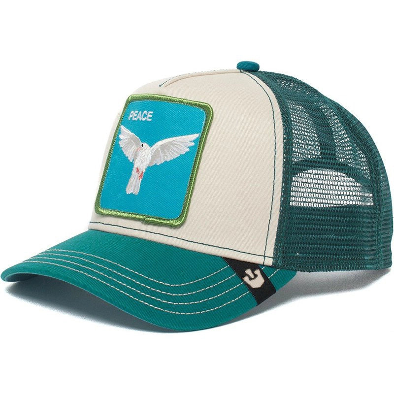 Cappellino da baseball PEACE multicolore