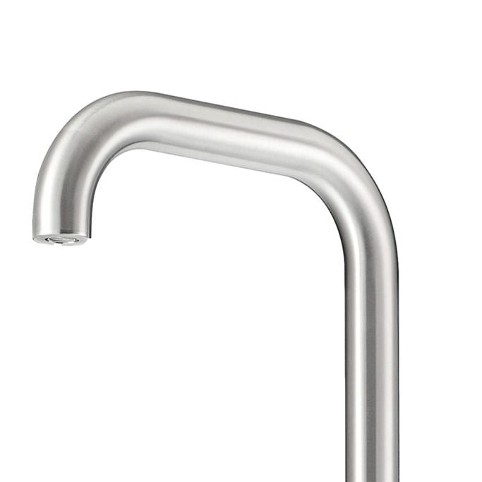 Doccia da Giardino 230x18x42 cm con Miscelatore e Doccetta Sined Sassari Inox satinato