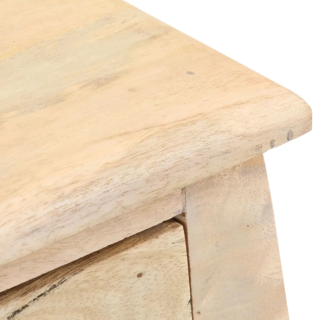 Comodino 28x28x46 cm in Legno Massello di Mango cod mxl 30896
