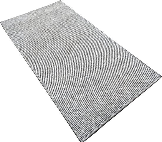 Tappeto in argento per camera da letto uso interno ed esterno - lungo corridoio cucina terrazza soggiorno ingresso - 60 x 150 cm