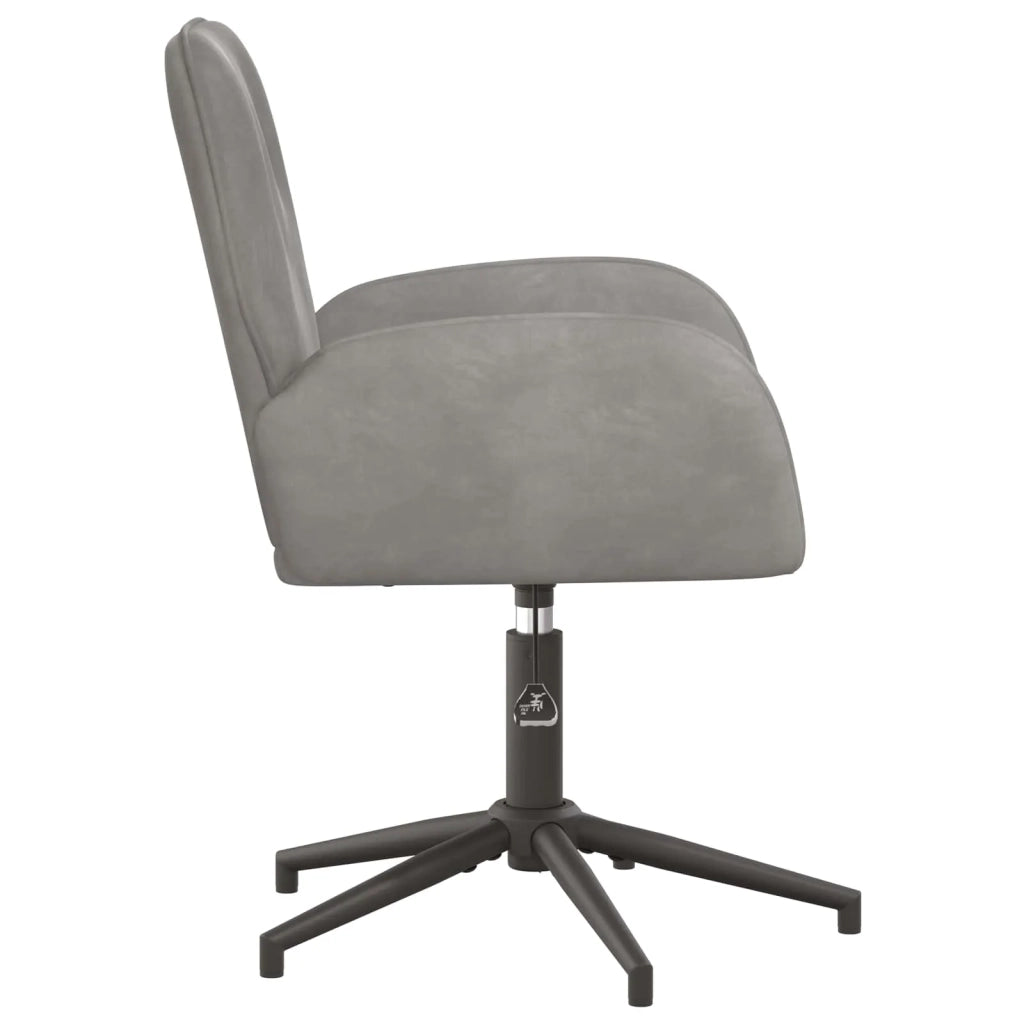 Sedia da scrivania girevole 54 x 55 x 90 cm Grigio Chiaro 42034344