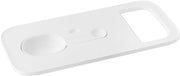 Accessorio 4 in 1 per contenitori CUBE, con cucchiaio, compatibile con contenitori CUBE da 2M/3M, in plastica BPA-free, bianco