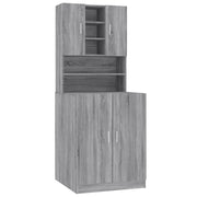 Mobile per Lavatrice Grigio Sonoma in Legno Multistrato CFW5961685