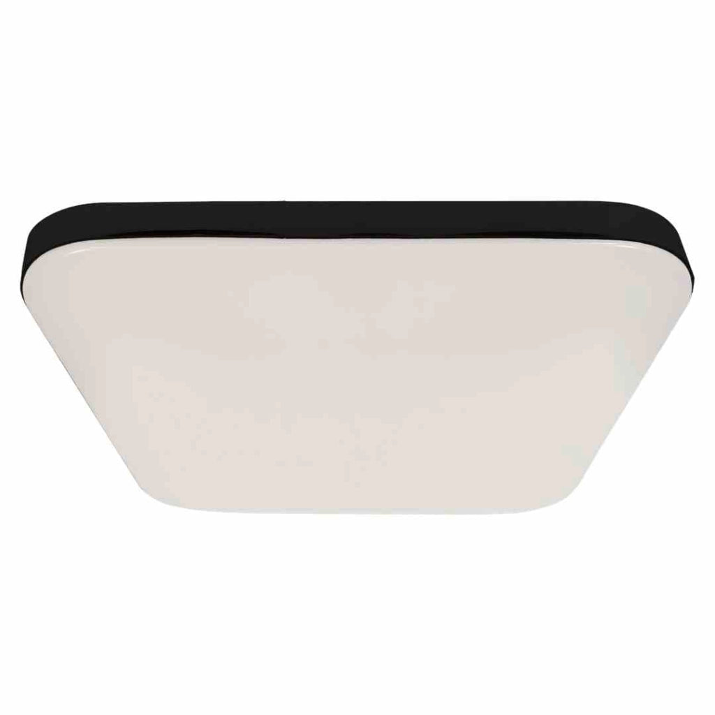 Plafoniera LED Milagro Nemo quadrata 33cm 17W 4000K nera