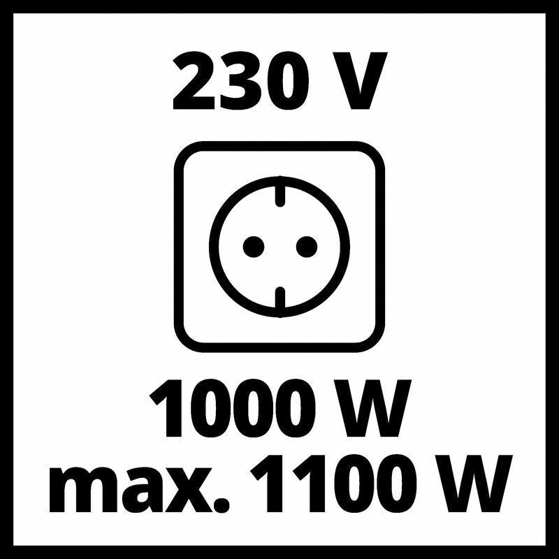 Einhell TC-IG 1100 gruppo elettrogeno 1000 W 6,5 L Benzina Nero, Rosso