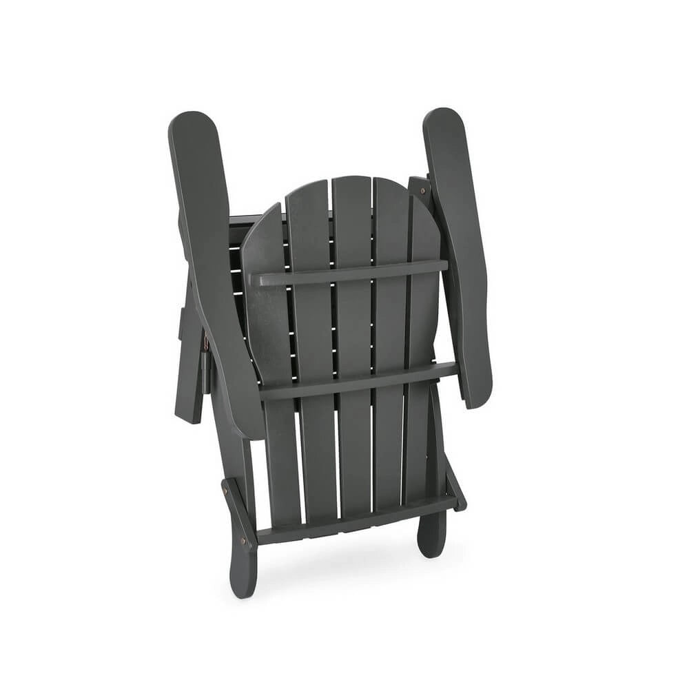 Poltrona da Giardino Pieghevole in Legno di Acacia Stile Adirondack - HISTORIC