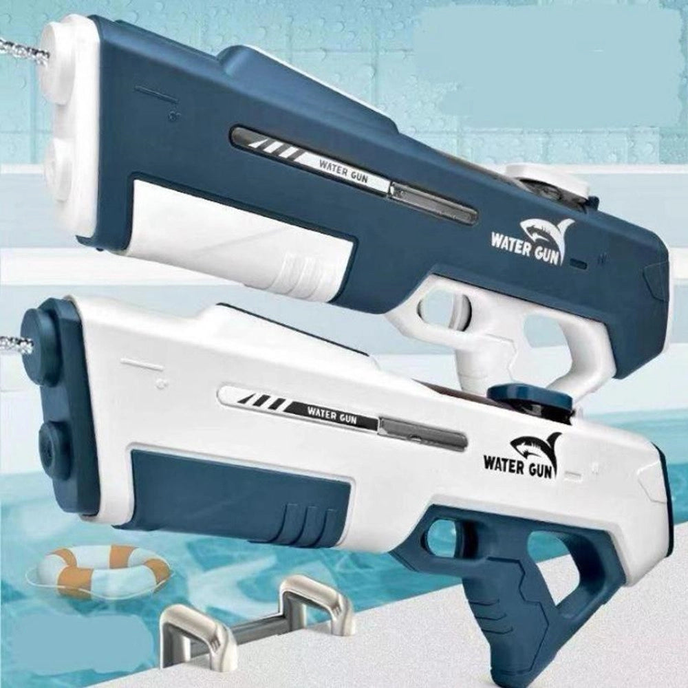 Trade Shop - Pistola Ad Acqua Elettrica Automatica Da 62cm Per Bambini Ad Alta Pressione Giocattolo -