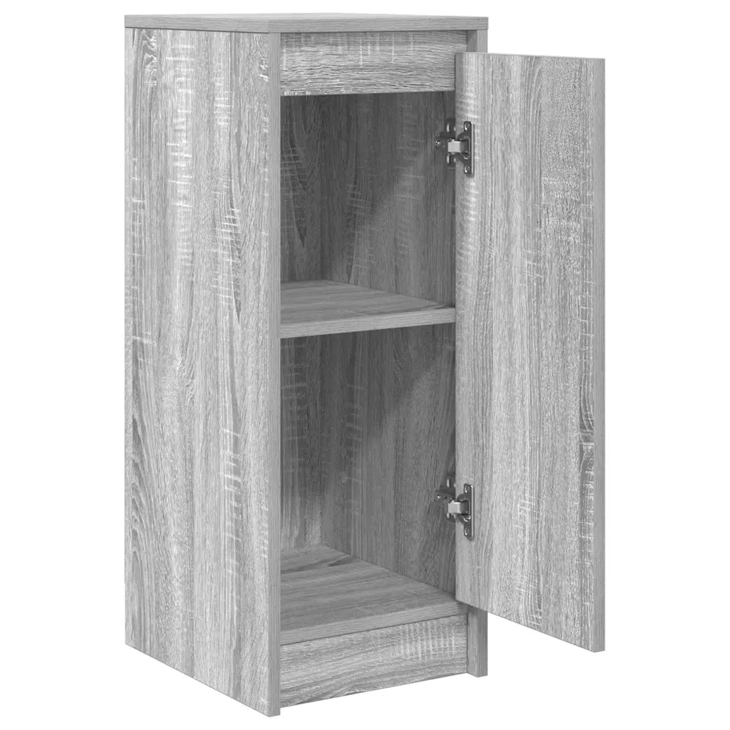 vidaXL Credenza Grigio Sonoma 29,5x34x76 cm in Legno Multistrato