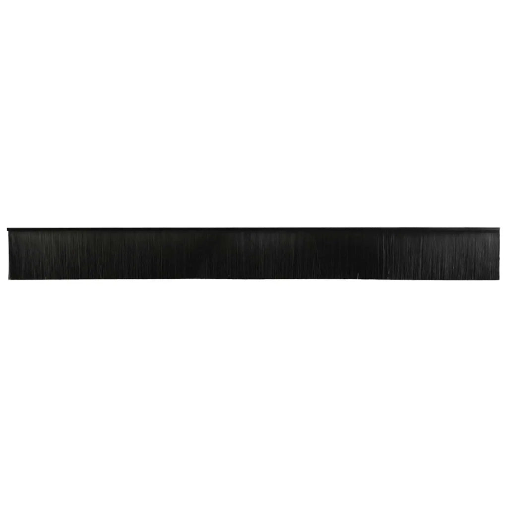 Spazzole per porte autoadesive 6 pz Nero 100 cm CFW6702392