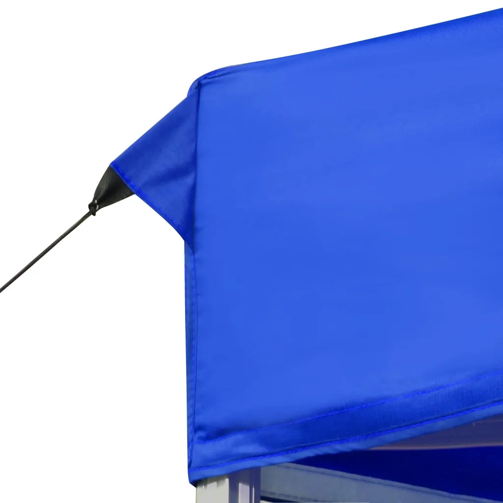Gazebo Professionale Pieghevole Alluminio 6x3 m Blu 45502