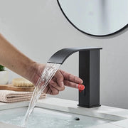 Kraan per bagno - Kraan con sensore - Bagno - Kraan per vasca da bagno Nero - Kraan con sensore intelligente - Kraan per vasca da bagno Bagno - Kraan con sensore automatico - Kraan a cascata - Kraan di sicurezza