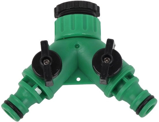 Adattatore 3 vie - Divisore acqua - Facile da installare - Adatto per giardinaggio - Utilizzabile per lavatrice - Utile per molteplici applicazioni