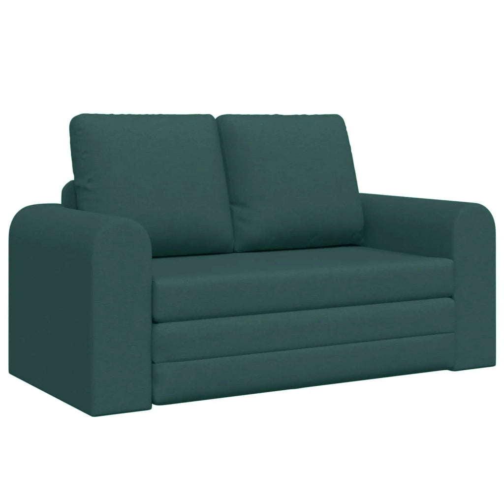 Divano letto 60cm Verde Scuro Tessuto 4106677