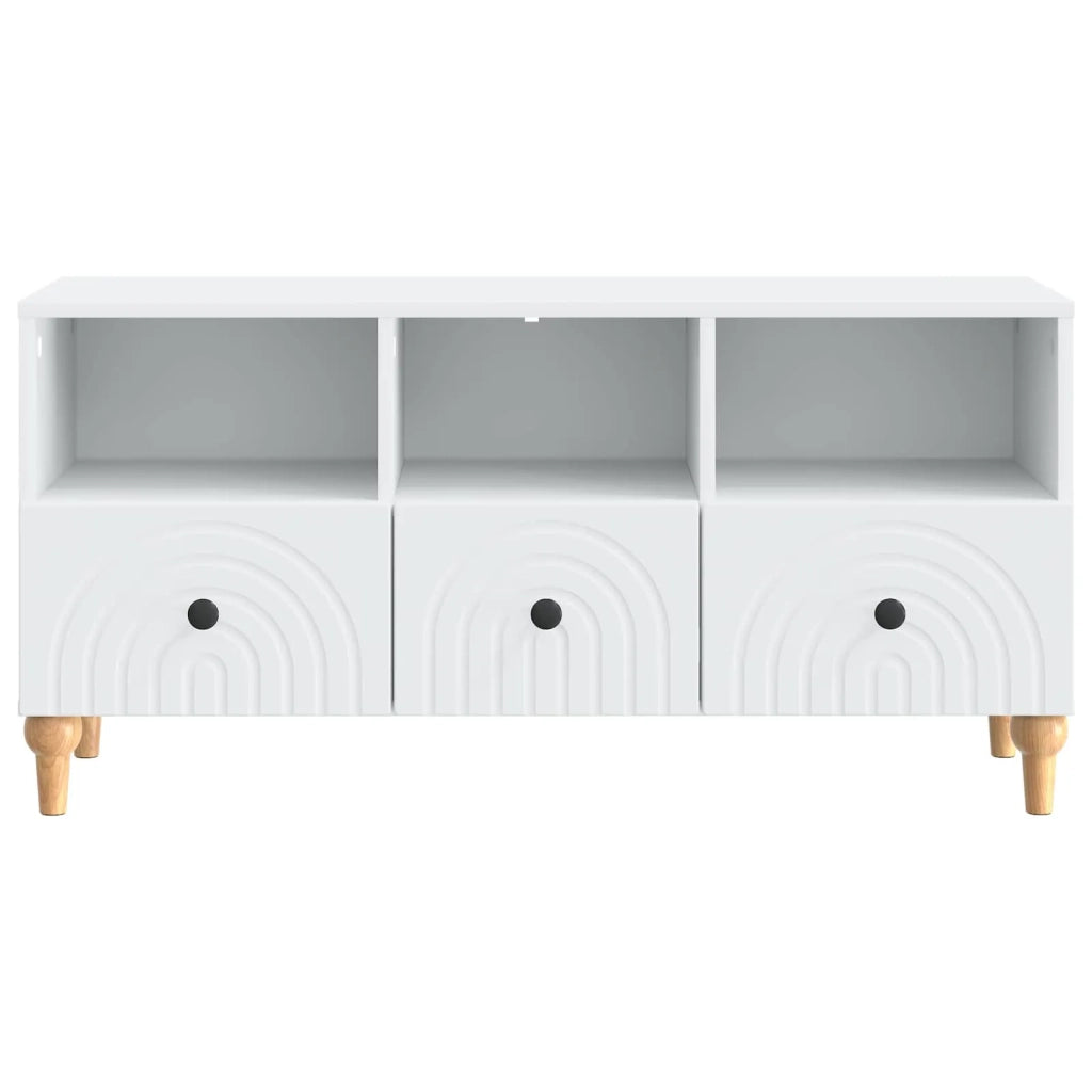 Mobile TV-Credenza per TV Bianco 102 x 34,5 x 50 cm Legno ingegnerizzato 662275