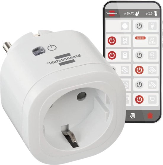 Interruttore intelligente WA 3000 XS01 - 24 GHz Compatibile con Alexa e Google Assistant - Con timer - App gratuita.