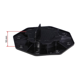 Set 40 supporti per pavimenti galleggianti, Altezza regolabile 18-25mm Max 2700 kg, Piedini per Decking