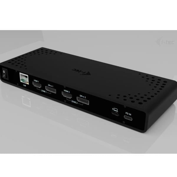 I-tec universal dual 4k display docking station + power delivery 85w - CADUA4KDOCKPDB100