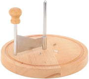 Strumento per la preparazione del formaggio ergonomico con maniglia in legno di betulla multifunzionale facile da mantenere - crea fiori di formaggio delicati