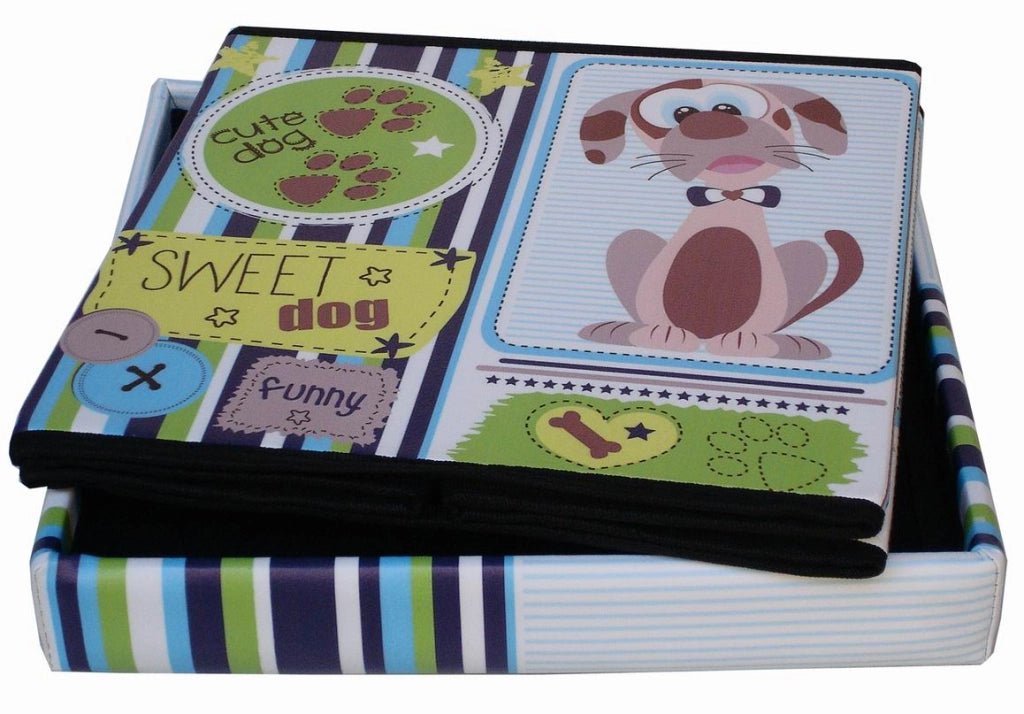 Biscottini Pouf contenitore richiudibile in ecopelle sweet Praticissimo 32x32x32