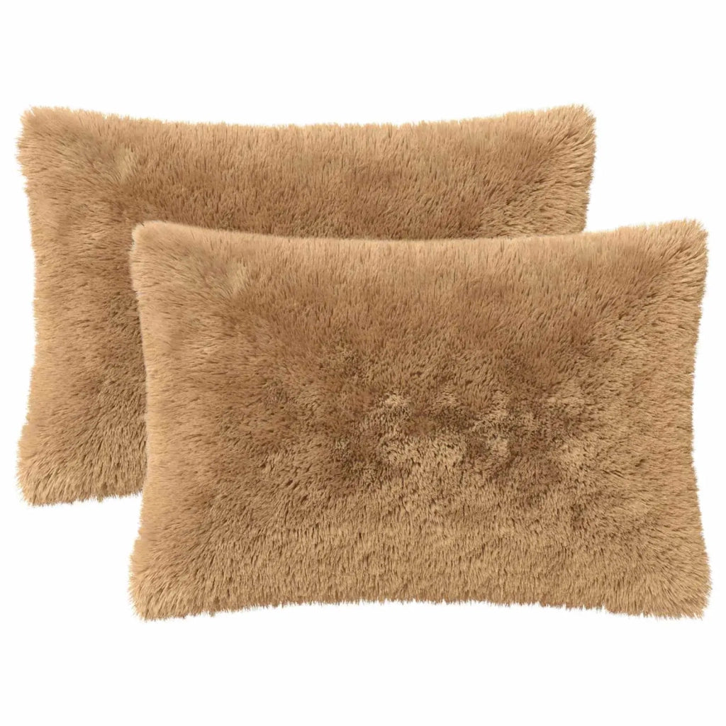 Federa 2 pcs HEERLEN Tortora 50 x 80 cm Fleece PV 912113