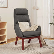 Poltrona Relax Grigio Scuro in Tessuto 341160