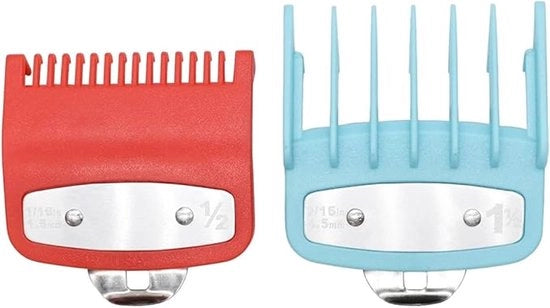 Pacchetto da 2 di forbici da barbiere per uomini, guaina protettiva per forbici da barbiere e accessori per capelli di riserva.