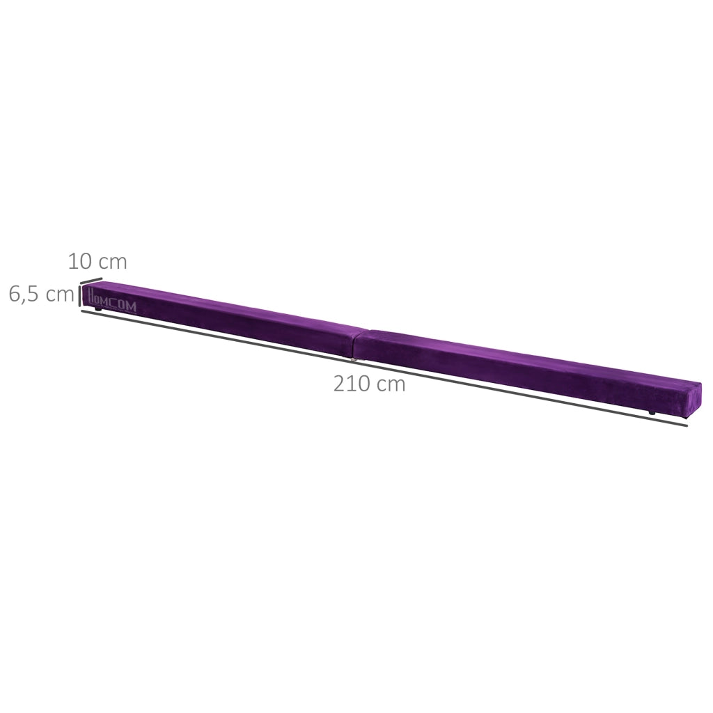 Trave sospesa pieghevole ¨C zephmum ¨C 210x10x6.5 cm viola