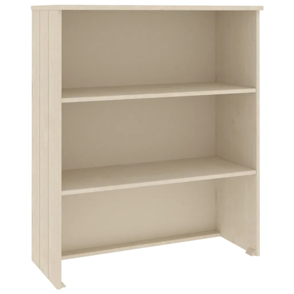 Piano Credenza-Buffet-Armadio da cucina HAMAR ambra 85x35x100 cm Legno Massello di Pino