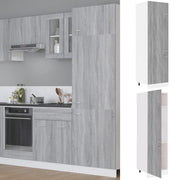 Armadio per Frigo “Lyon” Grigio Sonoma 60x57x207 cm