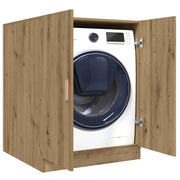 Mobile per Lavatrice Rovere Artigianale 70,5x71,5x91,5 cm 856641