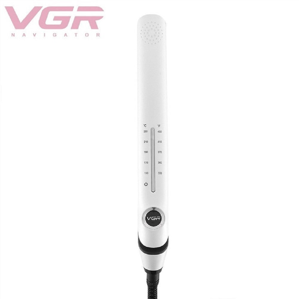Trade Shop - Piastra Capelli Lisci Professionale 47w Rivestito In Ceramica Display Lcd V-566 -