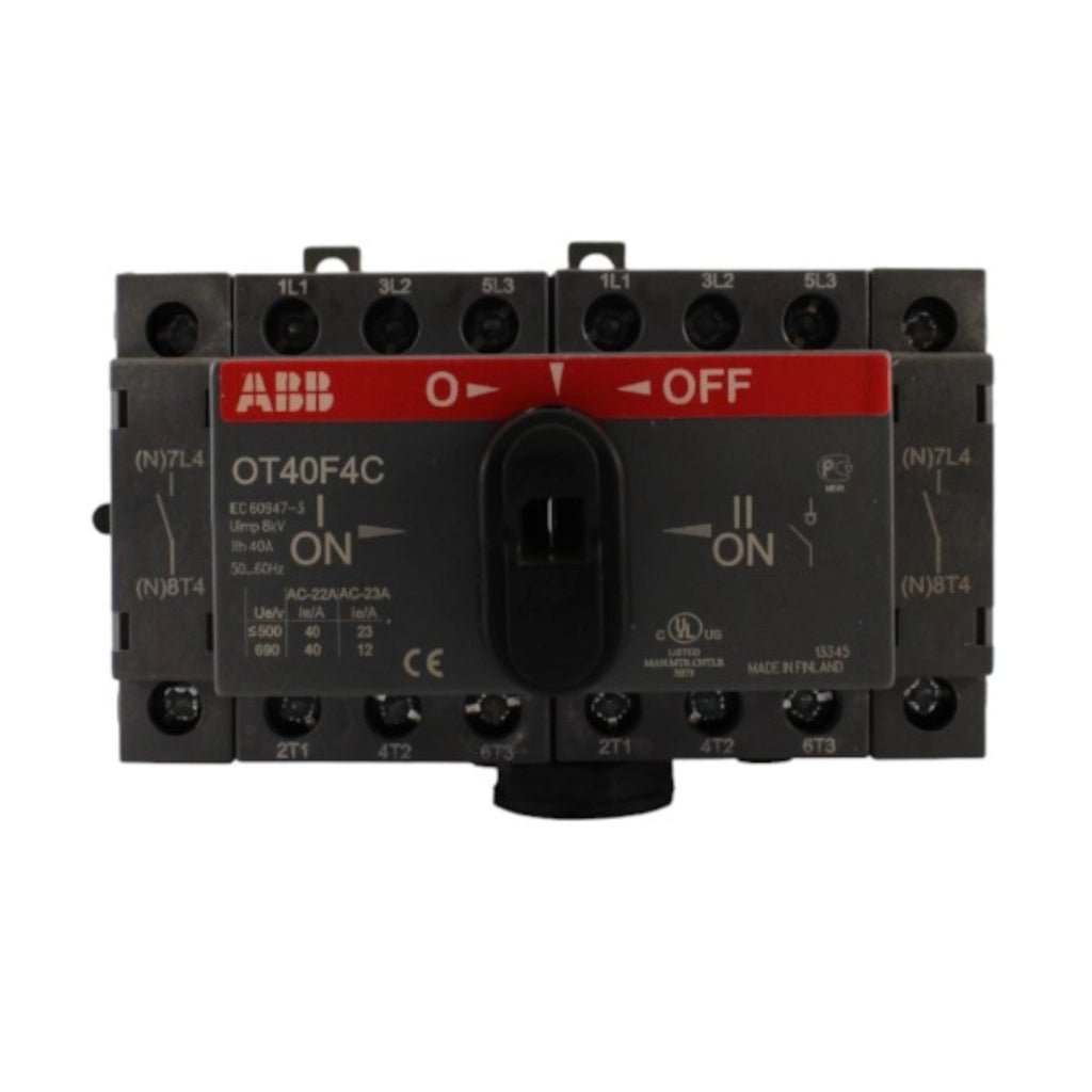 Commutatore sezionatore manuale 4 poli 40A ABB