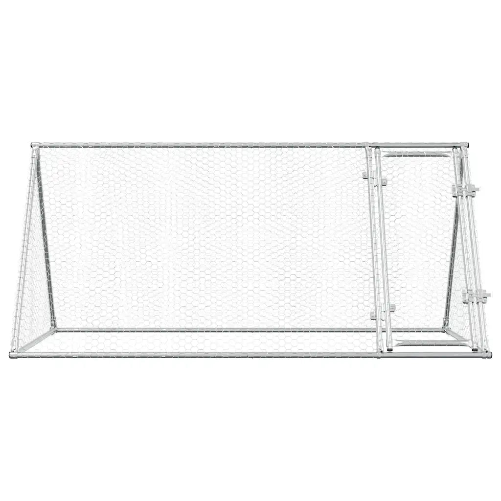 Gabbia per Polli Argento 200x105x91 cm in Acciaio Zincato CFW2573150
