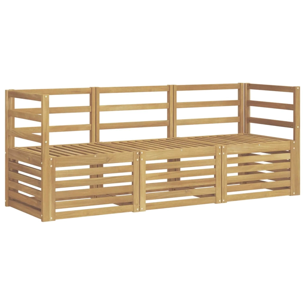 Set divani Legno di Acacia Massello