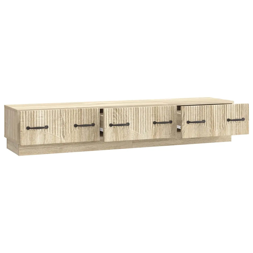 Mobile TV Rovere Sonoma 147 x 34,5 x 27 cm Legno ingegnerizzato 895397
