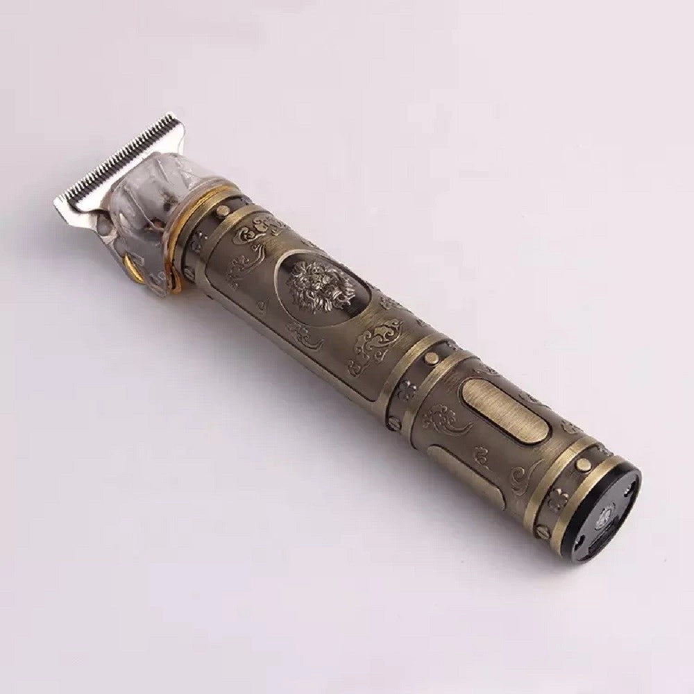 Trade Shop - Tagliacapelli Professionale Ricaricabile Senza Fili Trimmer Barba Baffi Gm-876 -