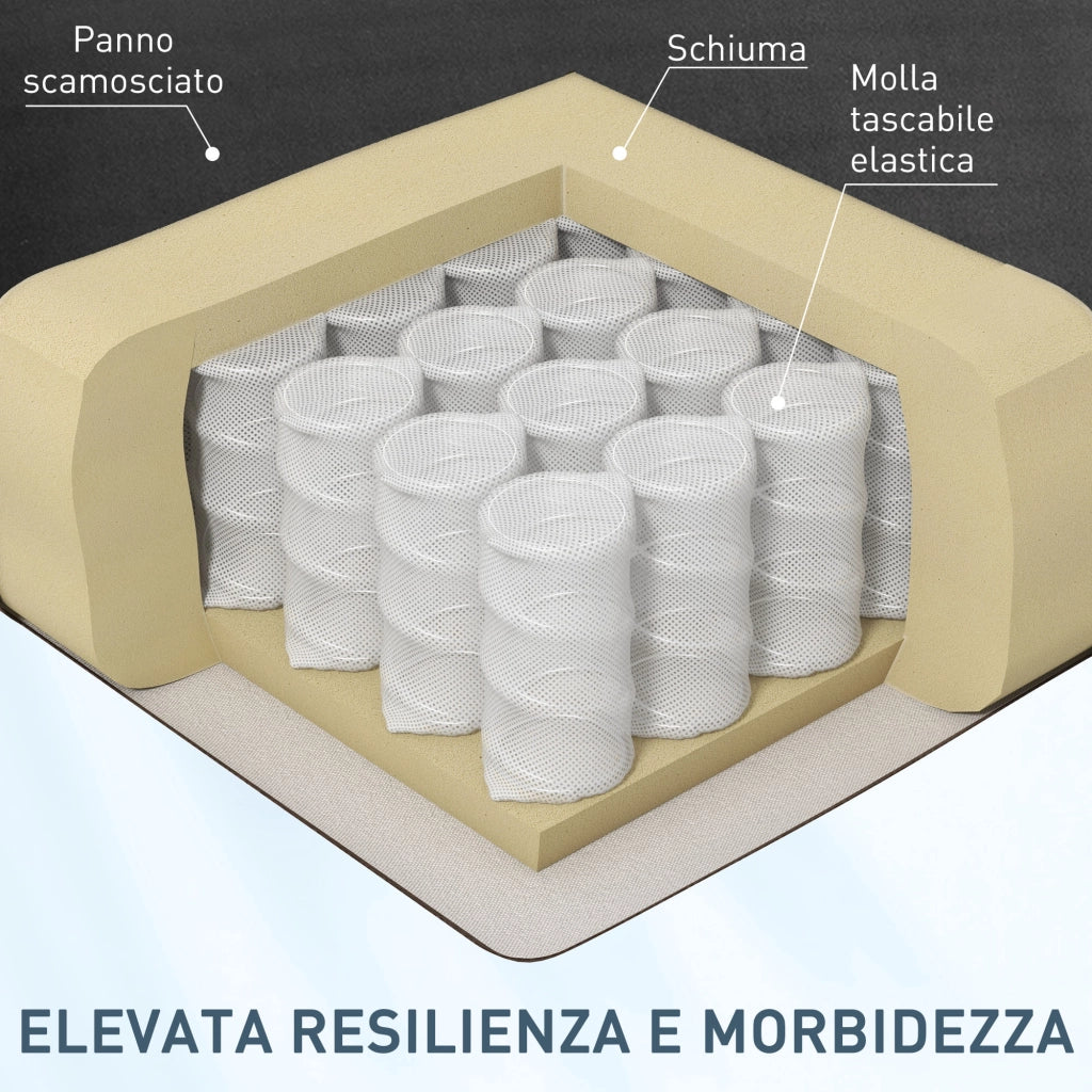 Poltrona Relax Massaggiante Reclinabile con Telecomando, 78x83x101cm, Nero