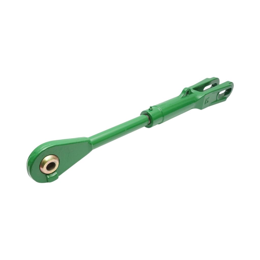 Tirante di sollevamento sinistro John Deere con testa sferica 20 mm – codici OEM AL200837, AL200839, RE206267