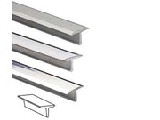 PROFILO T MT 0,9- - mm.14x9 acciaio inox - 10 pezzi
