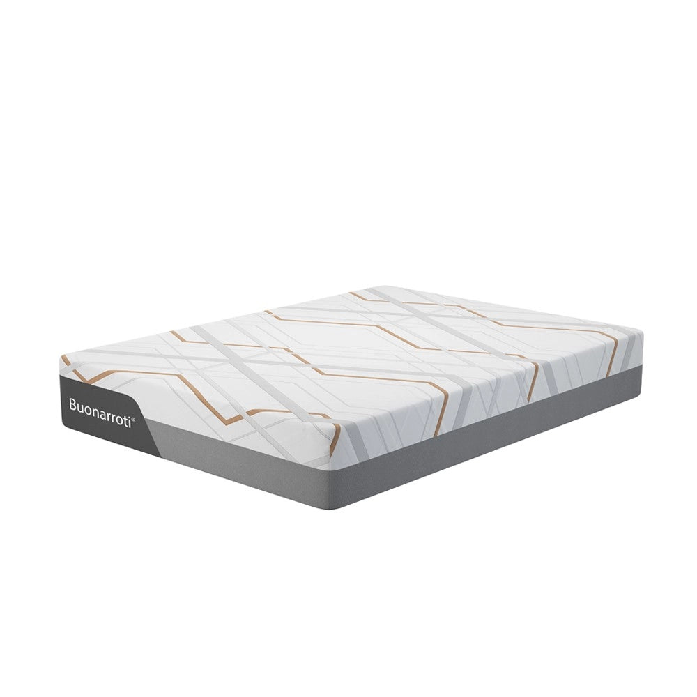 Materasso matrimoniale Corvo con Memory Foam, sfoderabile con molle insacchettate 160x200x30 cm