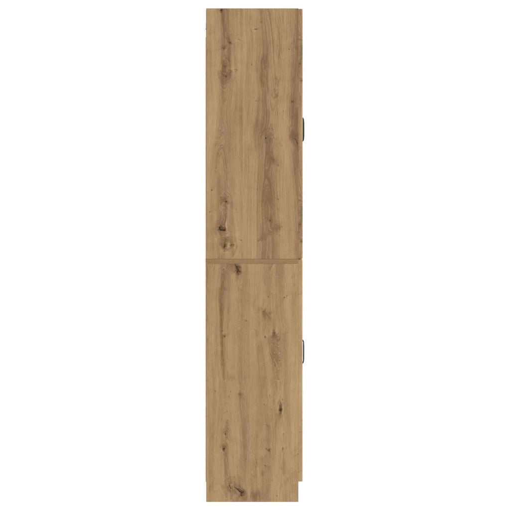 Set di armadi 2 pcs Rovere Artigianale Legno ingegnerizzato