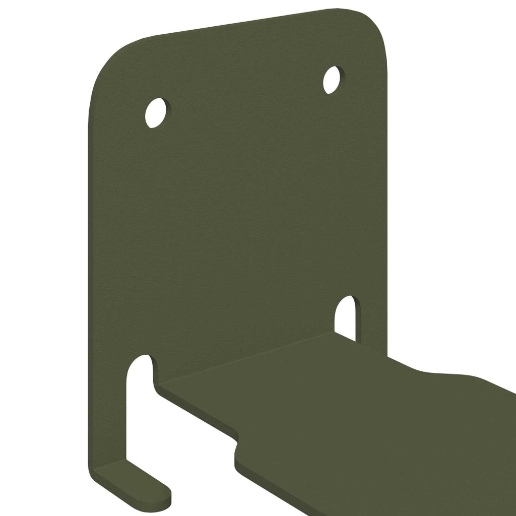 8 pz Mensola | Ripiano | Scaffale sospesa Verde oliva 6 x 10,8 x 6,6 cm