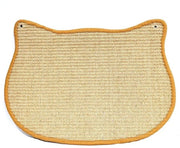 Kittino con forma di cuore per gatti, materiale di sisal, con adesivo per fissaggio al muro e al pavimento (unico modello, gatto A)