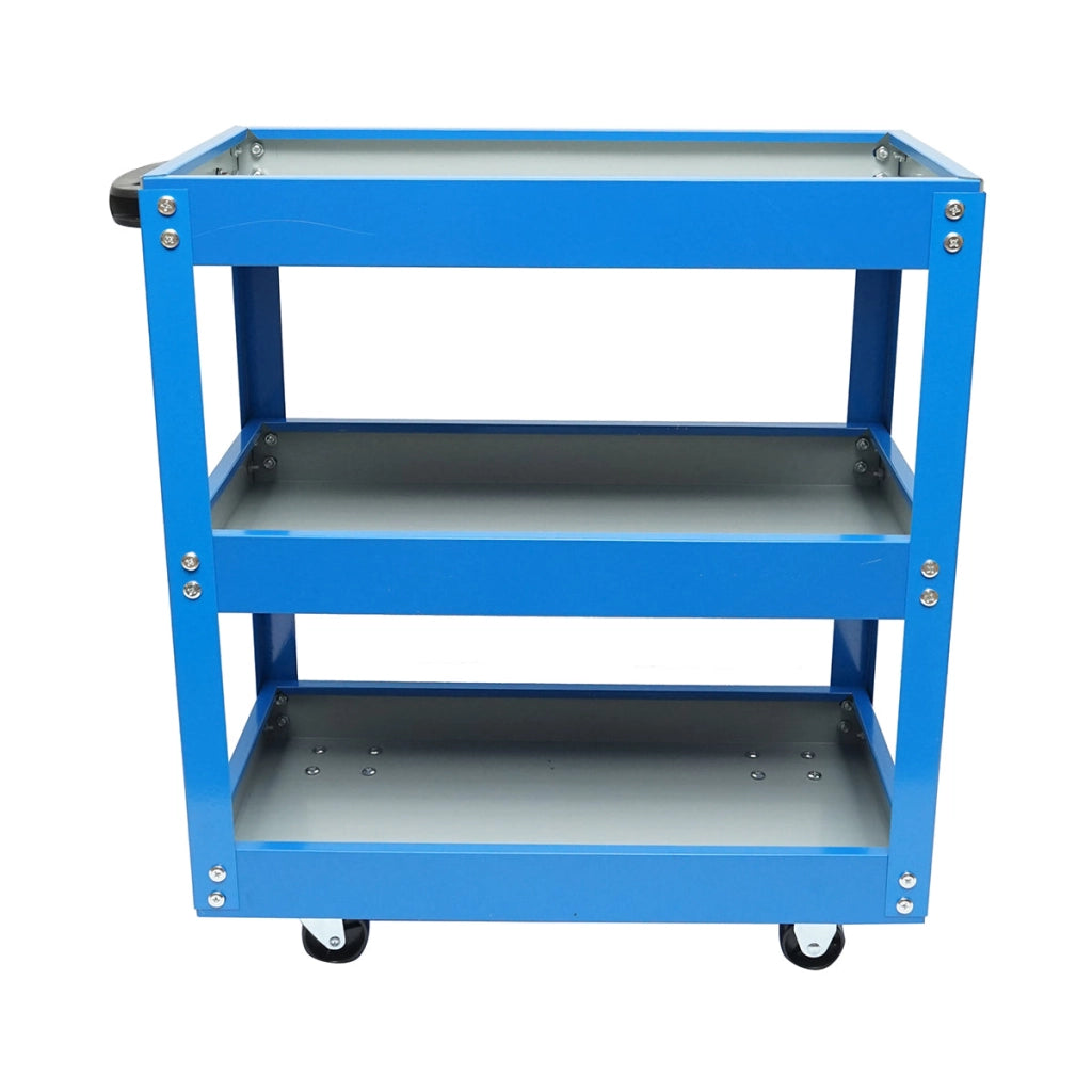 Carrello portautensili in metallo su ruote con 3 ripiani 510x260x575mm