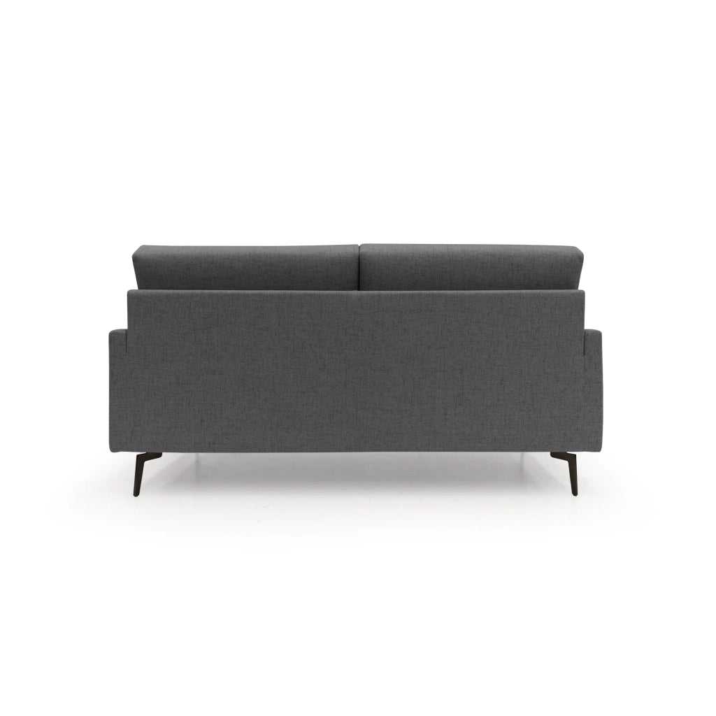 Saturno Divano moderno in tessuto morbido impermeabile T03 160 cm antracite