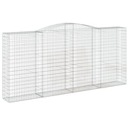 Cesto Gabbione ad Arco 400x50x180/200 cm Ferro Zincato