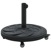Base per ombrellone Art d¨¦co Nero ? 45 x 39,5 cm Ferro CFW1416419