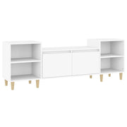 Mobile TV | Armadietto TV | Mobile Porta TV Bianco 160x35x55 cm in Legno Multistrato