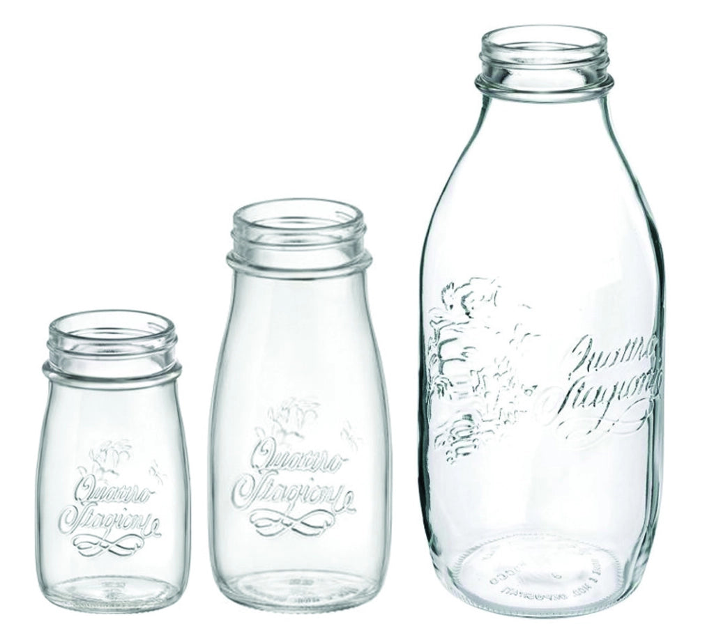BOTTIGLIA VETRO QUATTRO STAGIONI- - ø mm.56 ml.200 - 12 pezzi BORMIOLI